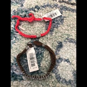 American Eagle bracelets pair